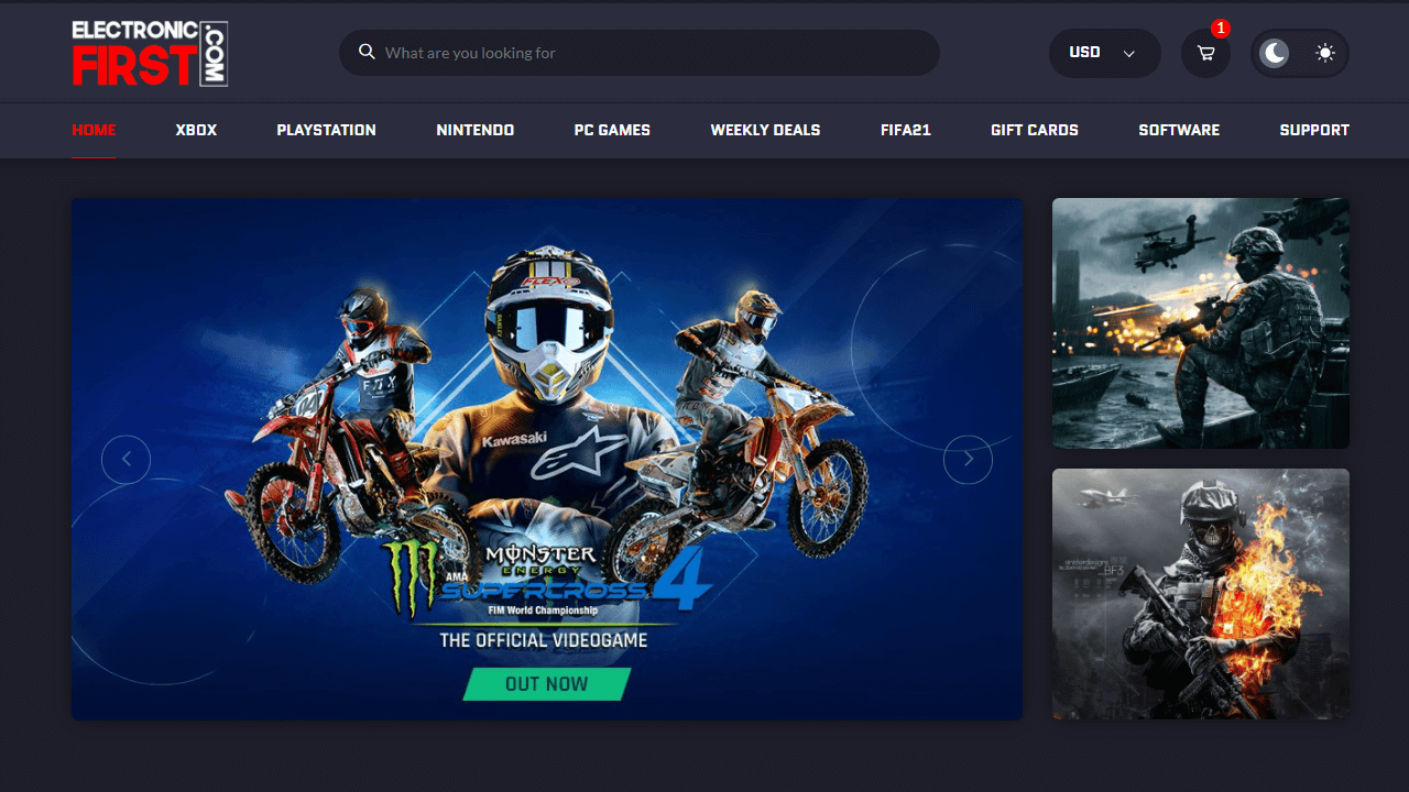 About Us Electronic First